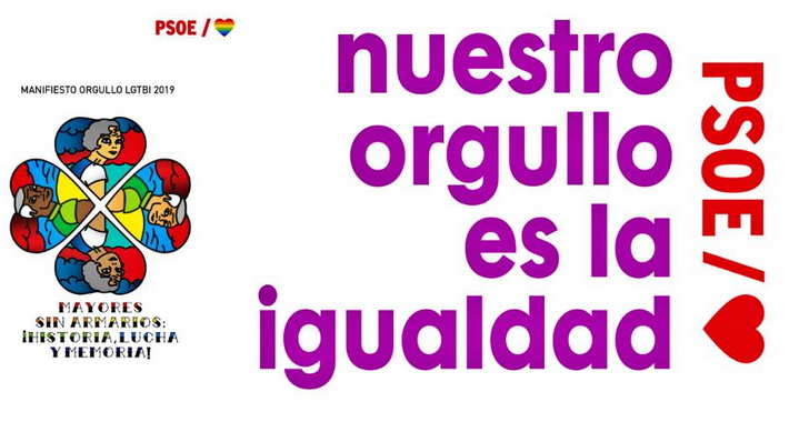 El PSOE de Almuñécar hace público el manifiesto del Orgullo Gay